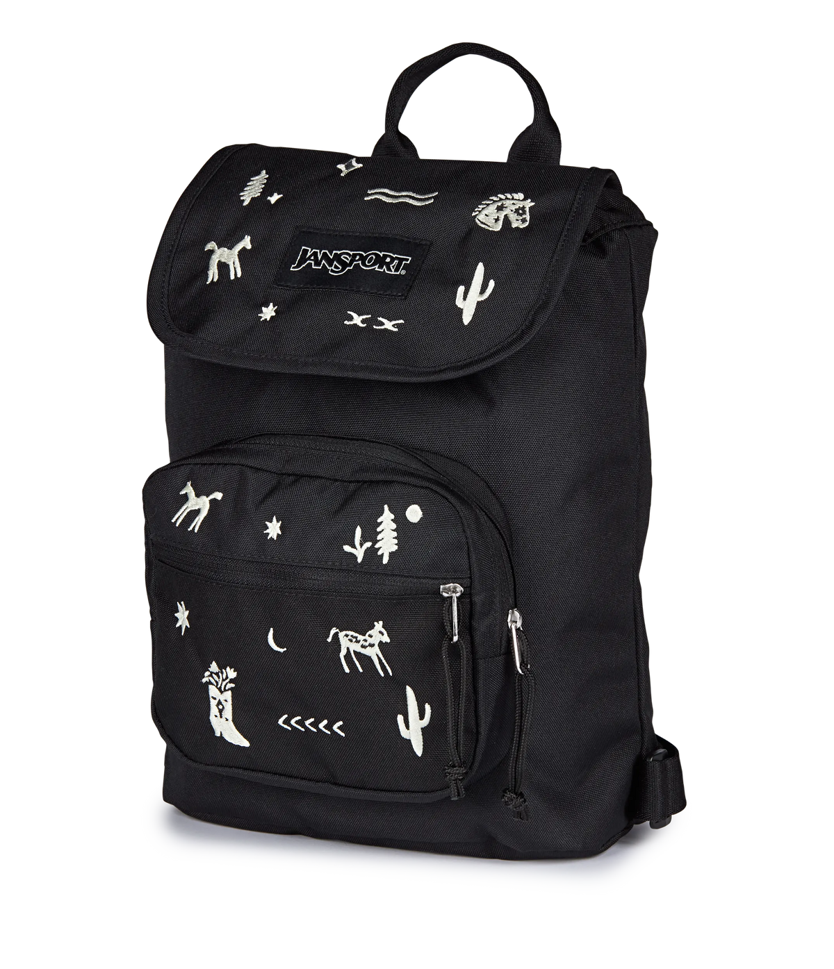 
                
                  Highlands Mini Pack Yeehaw and Horse Black with White Embroidery - 3
                
              